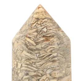 Breccie-Jaspis-Spitze aus Madagaskar mit der Artikelnummer 22006