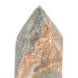 Breccie-Jaspis-Spitze aus Madagaskar mit der Artikelnummer 22007