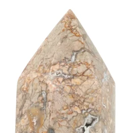 Breccie-Jaspis-Spitze aus Madagaskar mit der Artikelnummer 22008