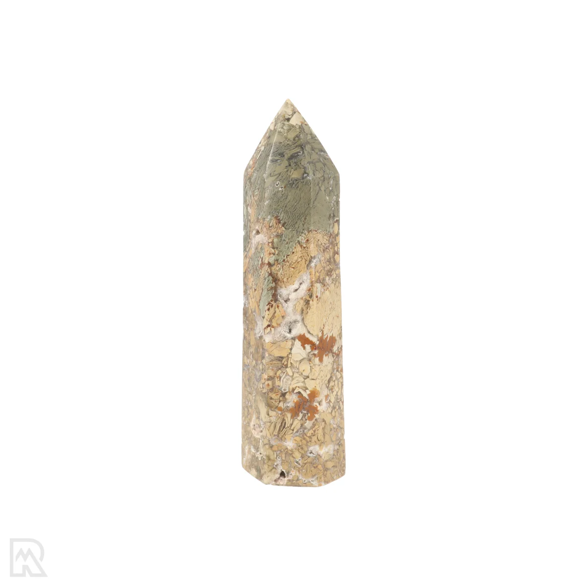 Breccie Jaspis - Morondaviet Punt 1 Breccie-Jaspis-Spitze aus Madagaskar mit der Artikelnummer 22010