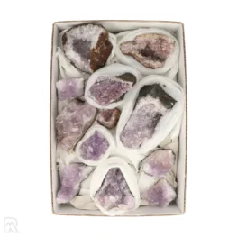 Amethyst-Verkaufsbox aus Marokko mit der Artikelnummer 22063