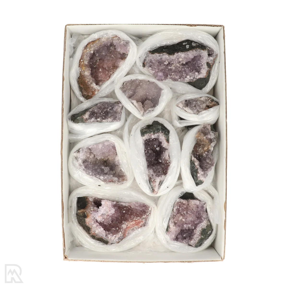 Amethist Verkoopdoos 1 Amethyst-Verkaufsbox