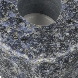 Sodaliet Theelichthouder uit Braziliƫ met artikelnummer 22077