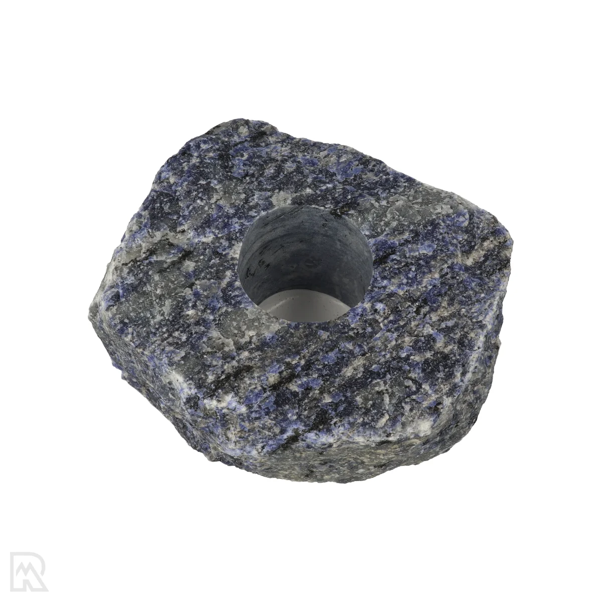 Sodalite Tea Light Holder 1 Sodalite Tea Light Holder from Brazil with item number 22080