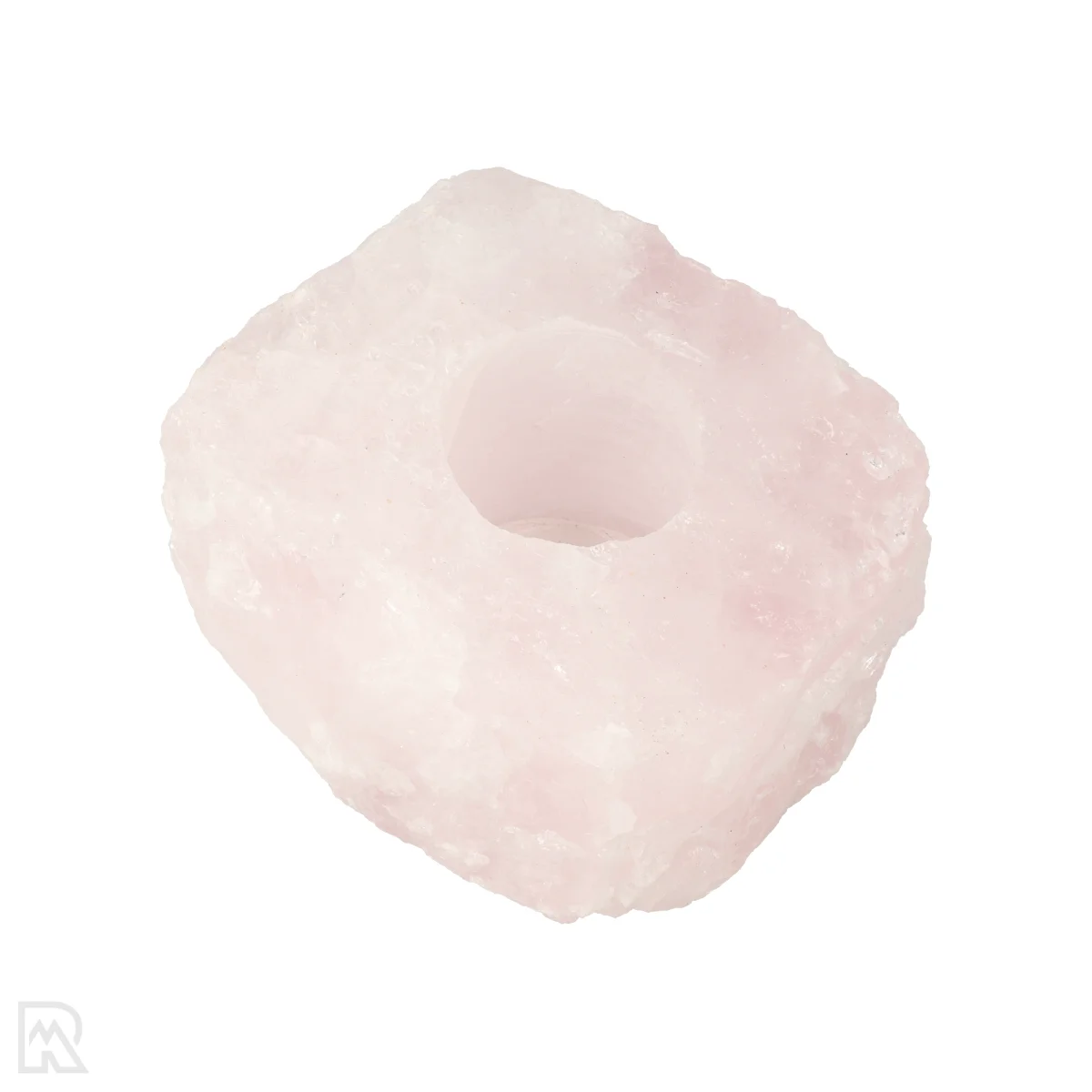 Rozenkwarts Theelichthouder 1 Rozenkwarts Theelichthouder uit Braziliƫ met artikelnummer 22084