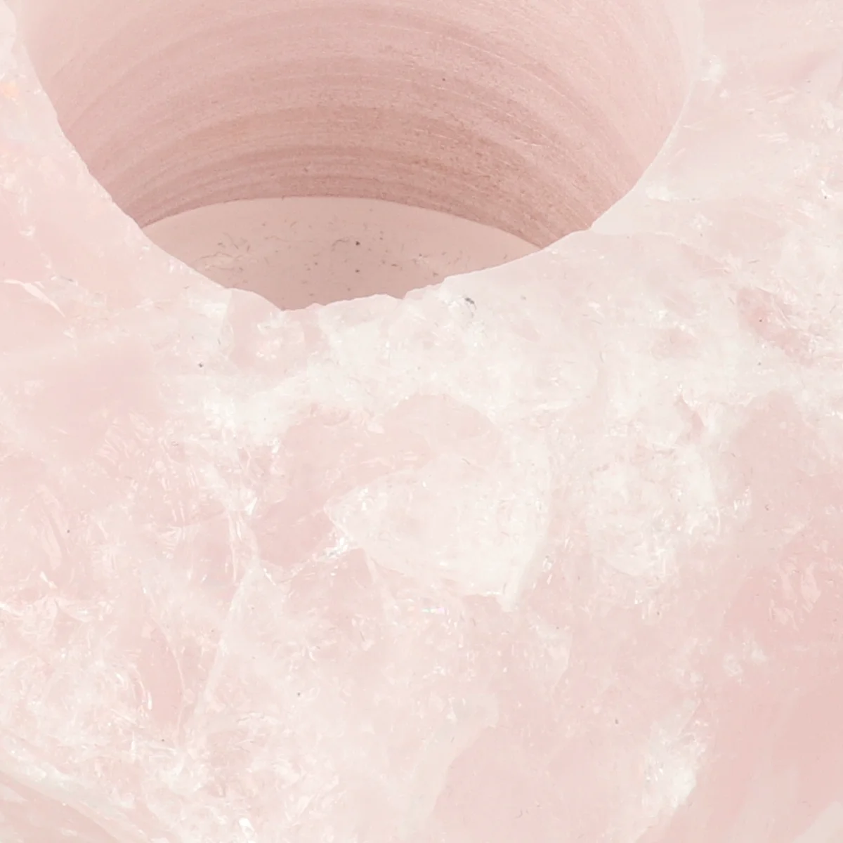 Rozenkwarts Theelichthouder 2 Rozenkwarts Theelichthouder uit Braziliƫ met artikelnummer 22085