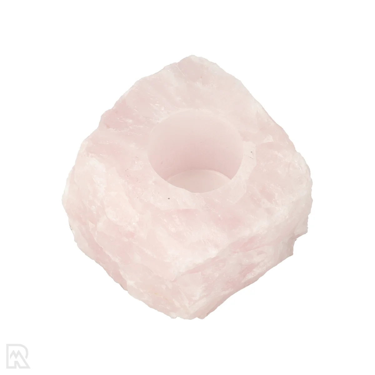 Rozenkwarts Theelichthouder 1 Rozenkwarts Theelichthouder uit Braziliƫ met artikelnummer 22086