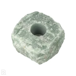 Groene Kwarts Theelichthouder uit Brazilië met artikelnummer 22089