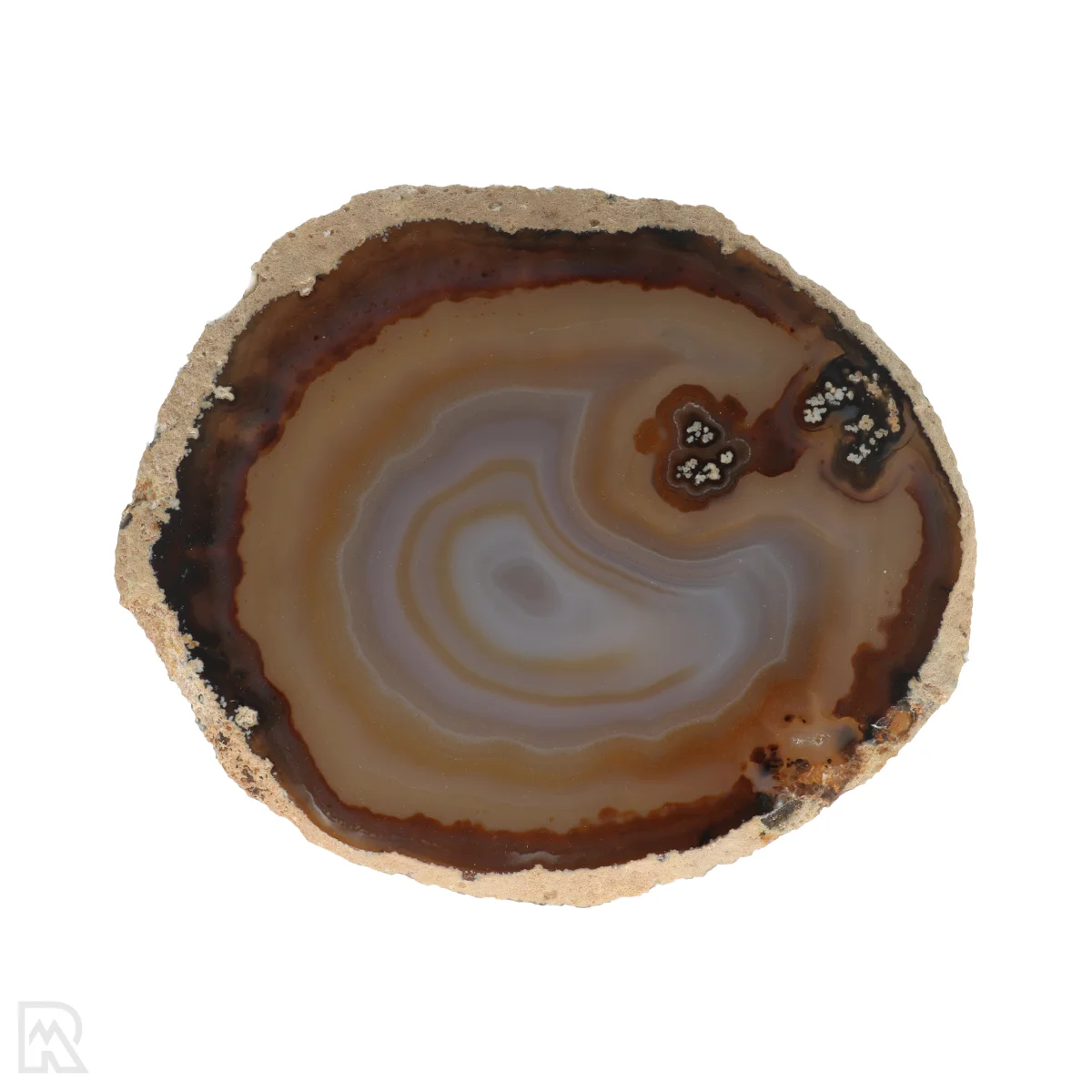 Agaat Schijf 1 Agaat Schijf uit Braziliƫ met artikelnummer 22118