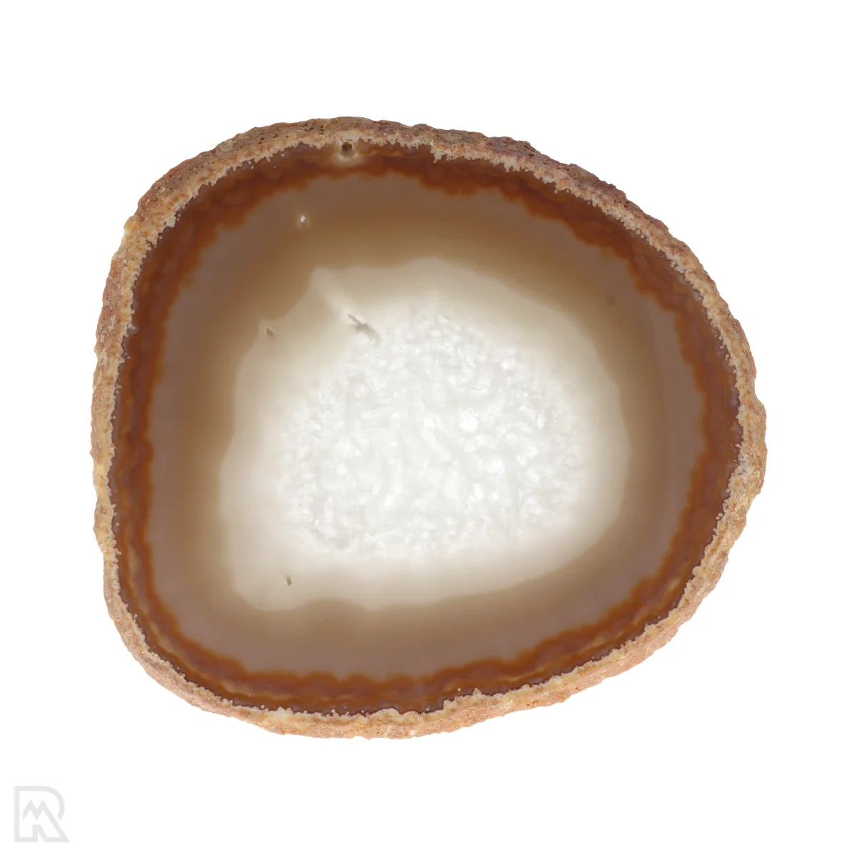 Agaat Schijf 1 Agaat Schijf uit Braziliƫ met artikelnummer 22122