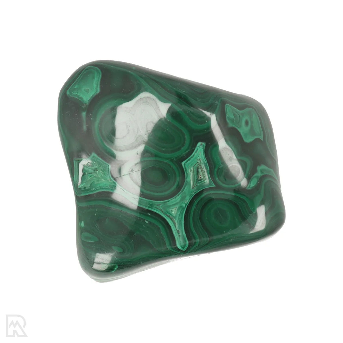 Malachiet Gepolijst 1 Malachiet Gepolijst uit Congo met artikelnummer 22139