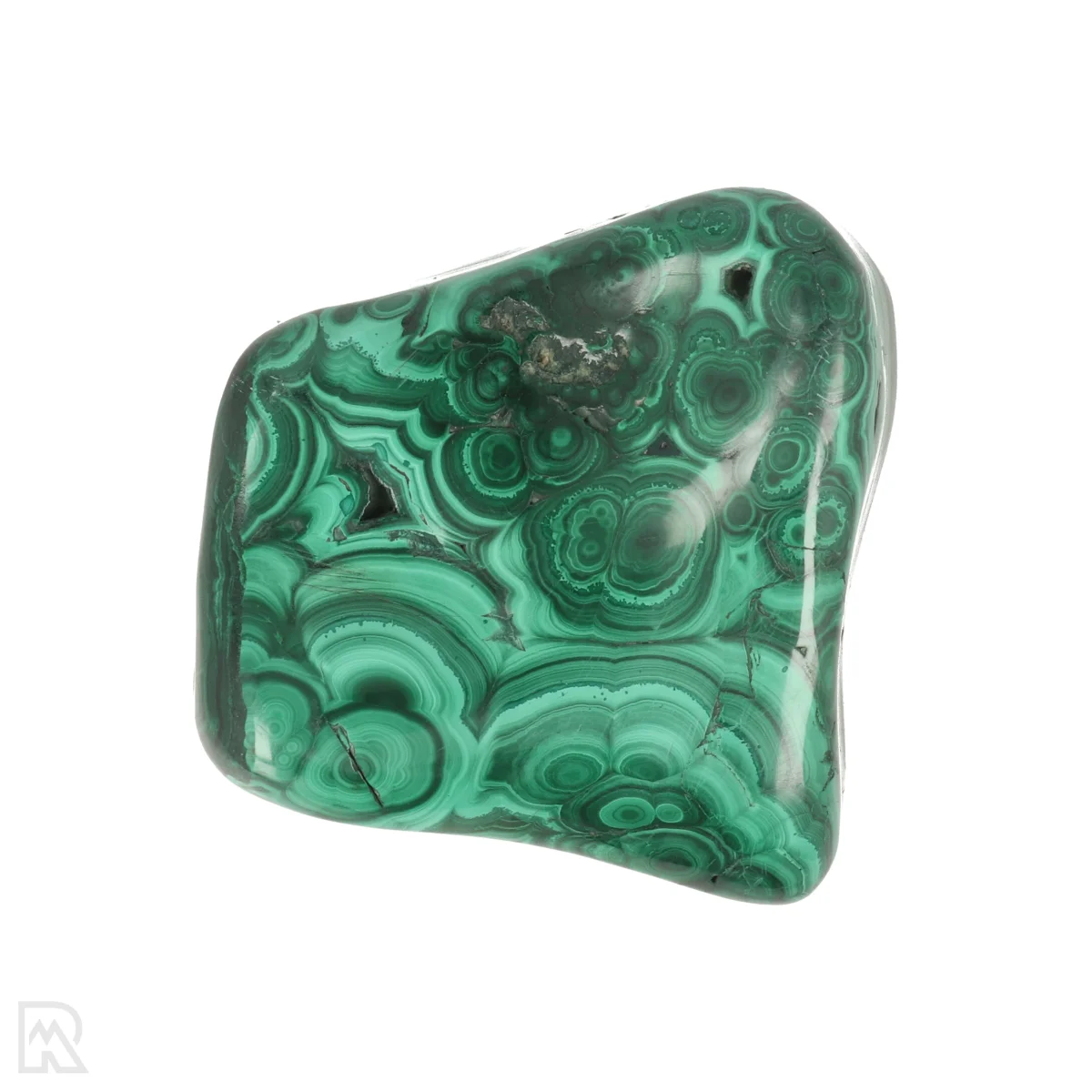 Malachiet Gepolijst 3 Malachiet Gepolijst uit Congo met artikelnummer 22139