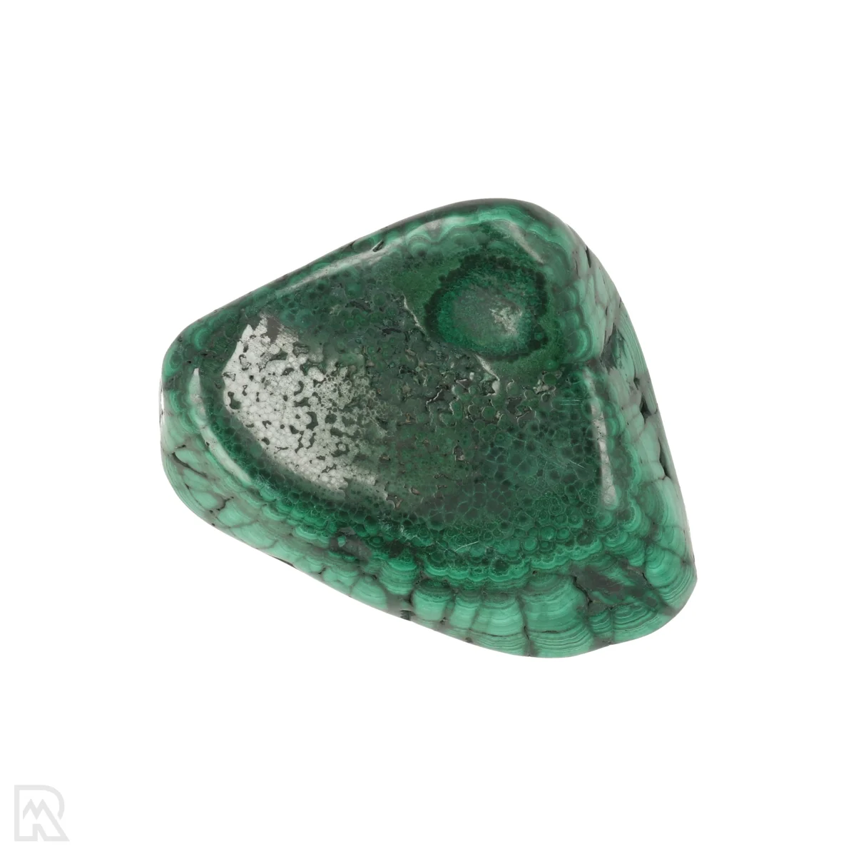 Malachiet Gepolijst 3 Malachiet Gepolijst uit Congo met artikelnummer 22140