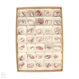 Roze Toermalijn in Kwarts Verkoopdoos uit Brazilië met artikelnummer 22150