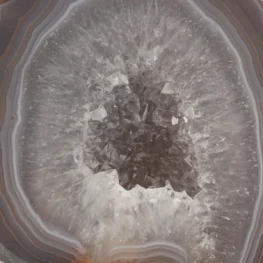 Agate Geode On Stand from Brazil with item number 22278