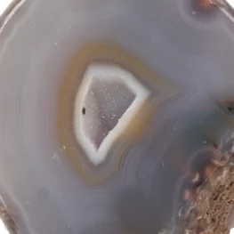 Agate Geode On Stand from Brazil with item number 22279