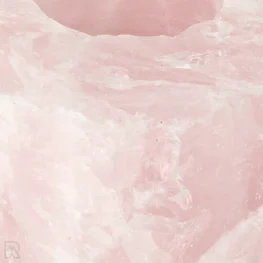 Rose Quartz Tea Light Holder from Brazil with item number 22319