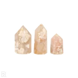 Flower Agate Points from Madagascar with item number 22329