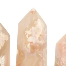 Flower Agate Points from Madagascar with item number 22329