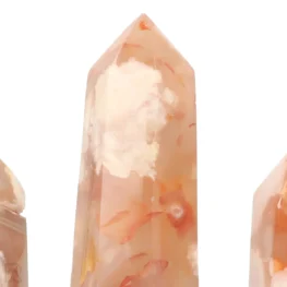 Flower Agate Points from Madagascar with item number 22330