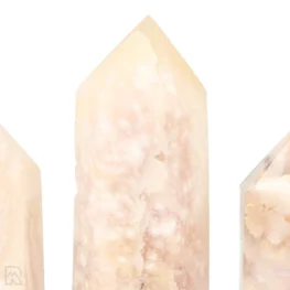 Flower Agate Points from Madagascar with item number 22331
