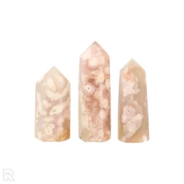 Flower Agate Points from Madagascar with item number 22332