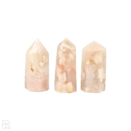 Flower Agate Points from Madagascar with item number 22334