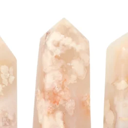 Flower Agate Points from Madagascar with item number 22334