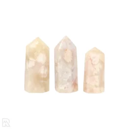 Flower Agate Points from Madagascar with item number 22335