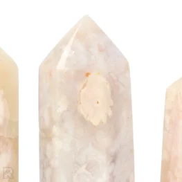 Flower Agate Points from Madagascar with item number 22335