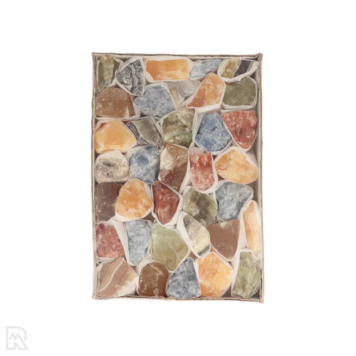Calciet Mix Verkoopdoos Klein 1 Calciet Mix Verkoopdoos Klein
