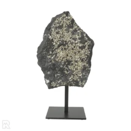 Shungite With Pyrite On Stand from Brazil with item number 22356