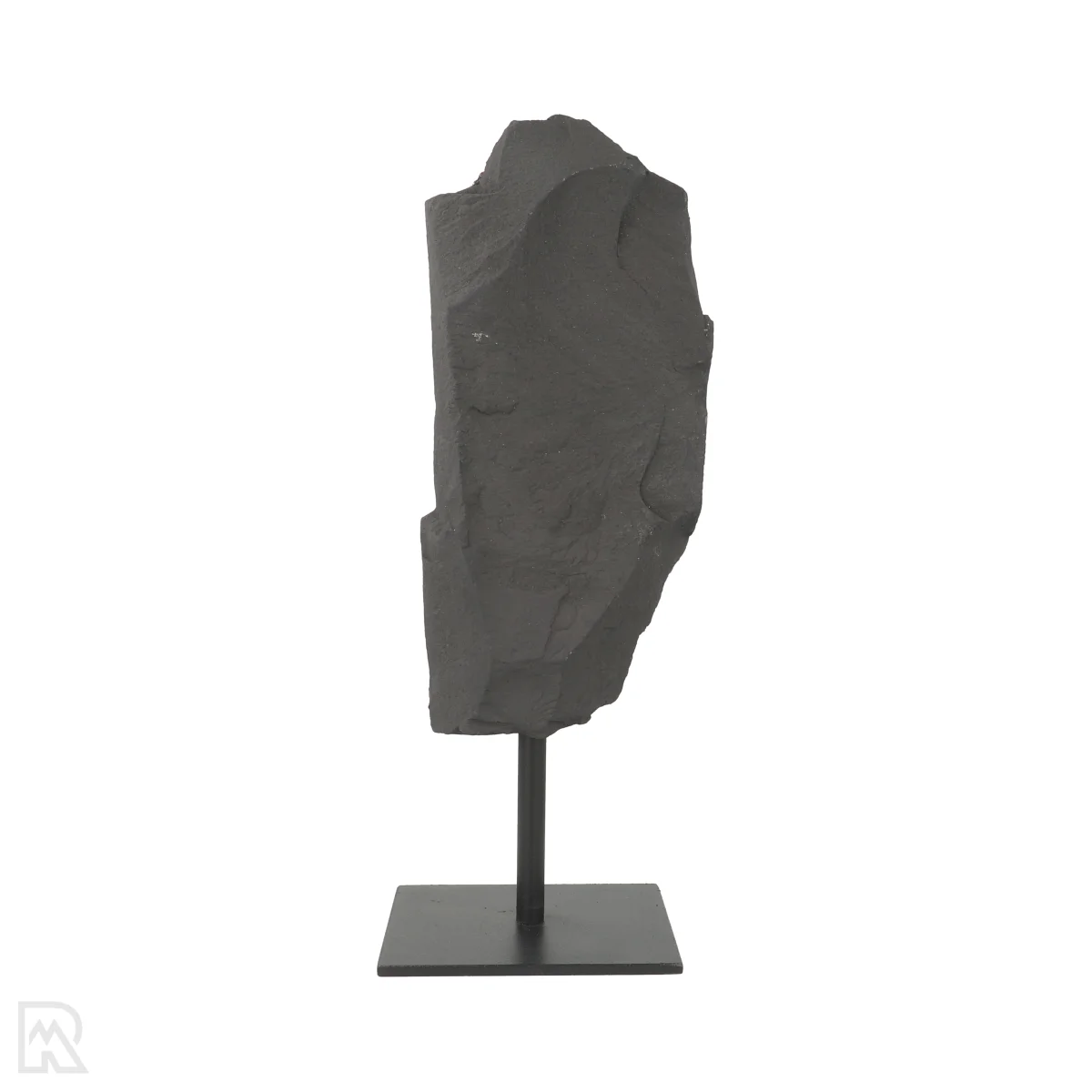 Shungite With Pyrite On Standard 3 Shungite With Pyrite On Stand from Brazil with item number 22358