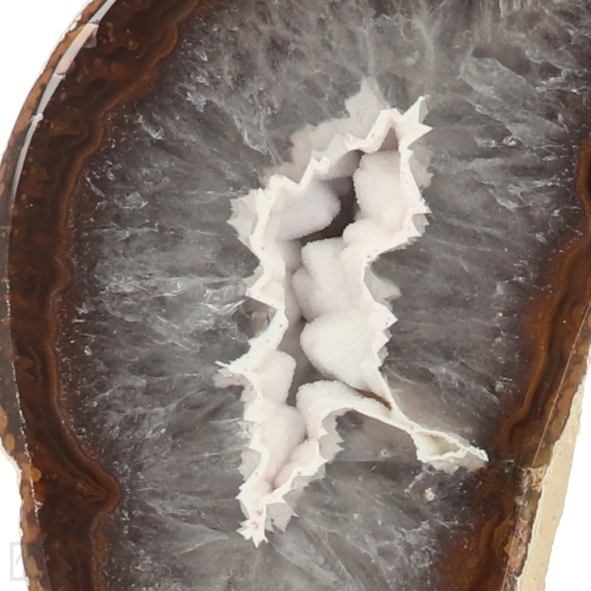 Agaat Geode Op Standaard 2 Agaat Geode Op Standaard uit Braziliƫ met artikelnummer 22376