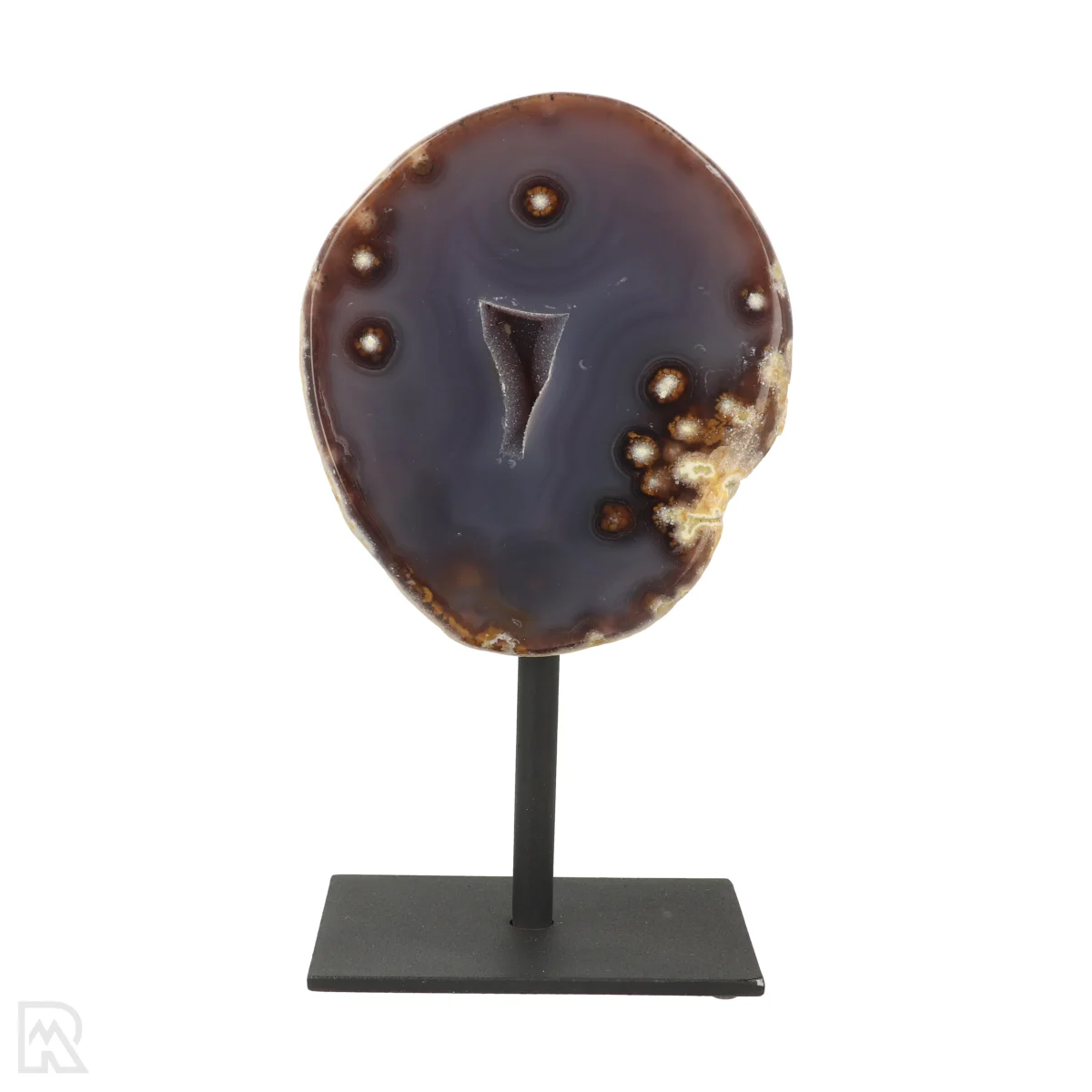 Agaat Geode Op Standaard 1 Agaat Geode Op Standaard uit Braziliƫ met artikelnummer 22377