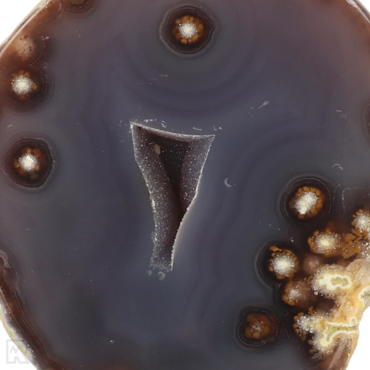 Agaat Geode Op Standaard 2 Agaat Geode Op Standaard uit Braziliƫ met artikelnummer 22377