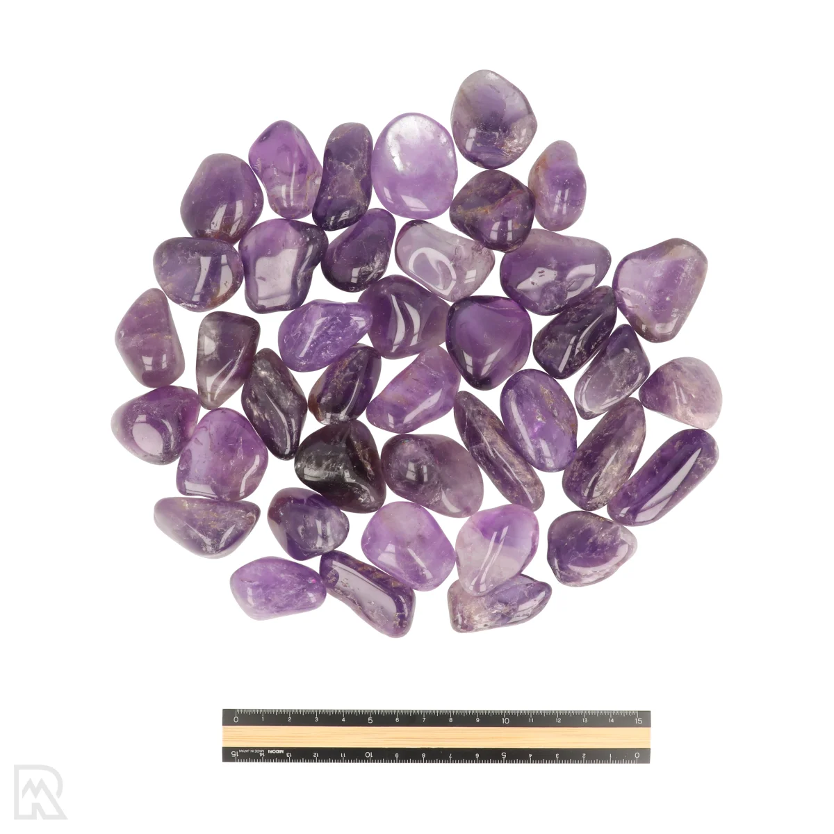 Amethyst Tumblestones | Q S Extra 3 Amethist Trommelstenen | Q S Extra - Image 3
