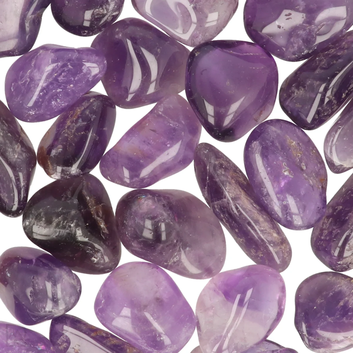Amethyst Tumblestones | Q S Extra 2 Amethist Trommelstenen | Q S Extra - Image 2