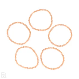 Zonnesteen Kogelarmband | AA - 4 mm