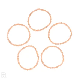 Zonnesteen Kogelarmband | A - 4 mm