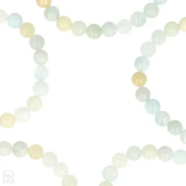 8714 aquamarijn mix kogelarmband zoom