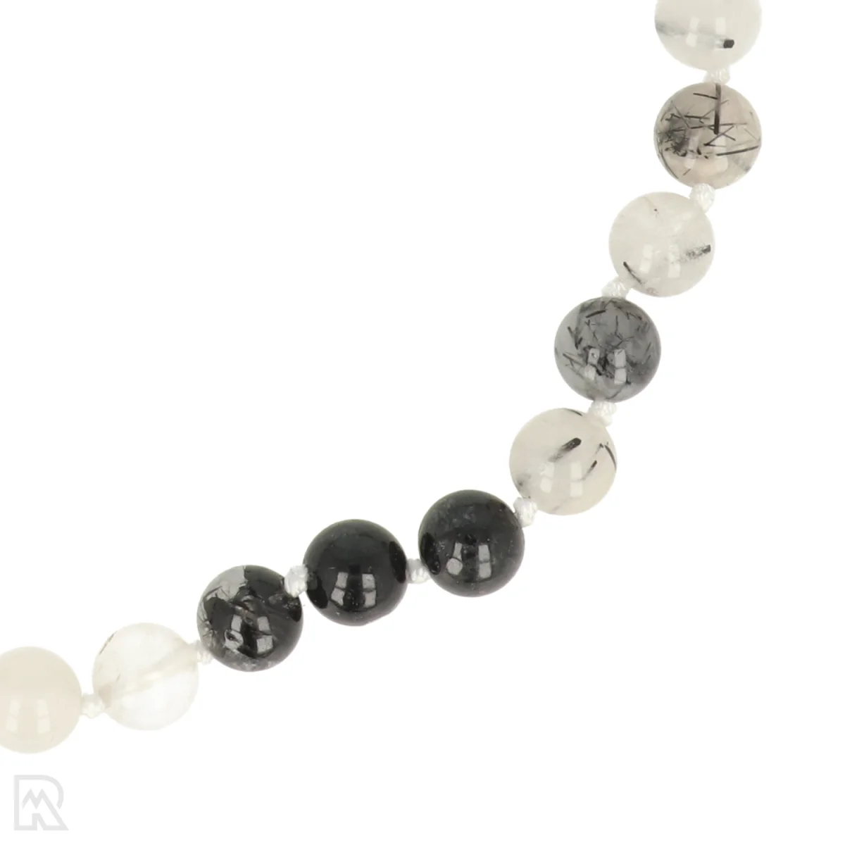 Toermalijnkwarts Geknoopte Kralenketting 2 Toermalijnkwarts Geknoopte Kralenketting – Bild 2