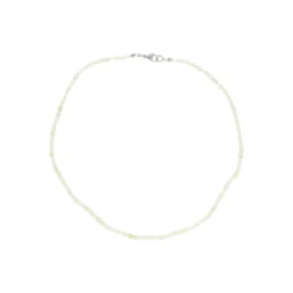 Prehnit A Facettierte Perlenkette | 4 mm - 45 cm