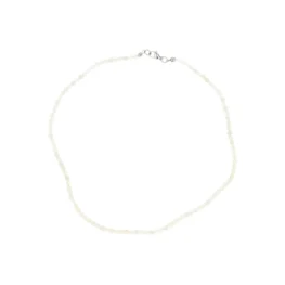 Blauwe Maansteen Facet Kralenketting | 4 mm - 45 cm