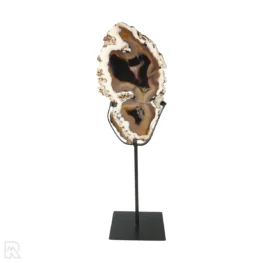 Agate Disc On Stand from Brazil with item number 22411