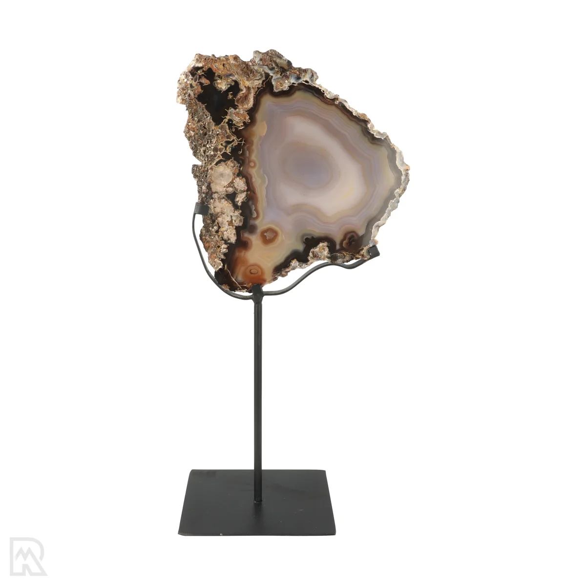 Agate Disc On Standard | Q Extra 3 Agate Disc On Stand from Brazil with item number 22413