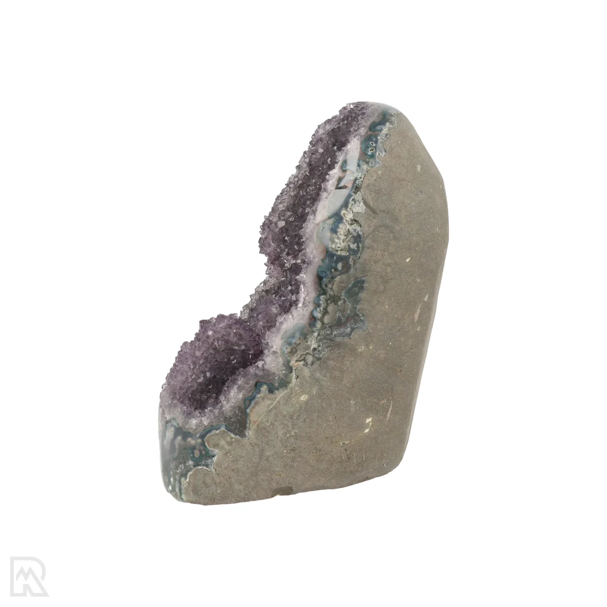 Amethist Cut-Base | Q Extra 3 Amethyst Cut-base from Brazil with item number 22424