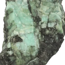 Emerald on a stand from Brazil, item number 22439