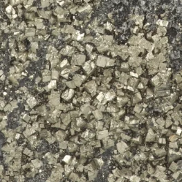 Shungite with pyrite, cut base, from Brazil, item number 22441