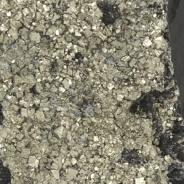 Shungite with pyrite, cut base, from Brazil, item number 22442